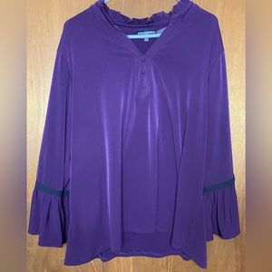 Gently worn.  Karl Lagerfeld Paris. Stitch fix. 2X. Purple